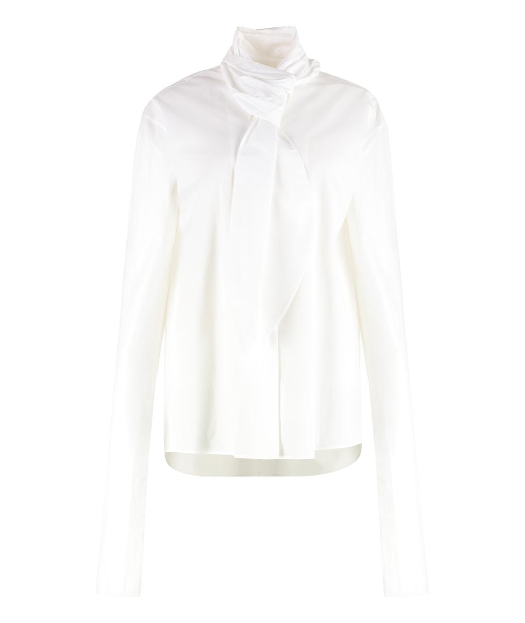 ALBERTA FERRETTI Белая хлопковая рубашка, фото 1