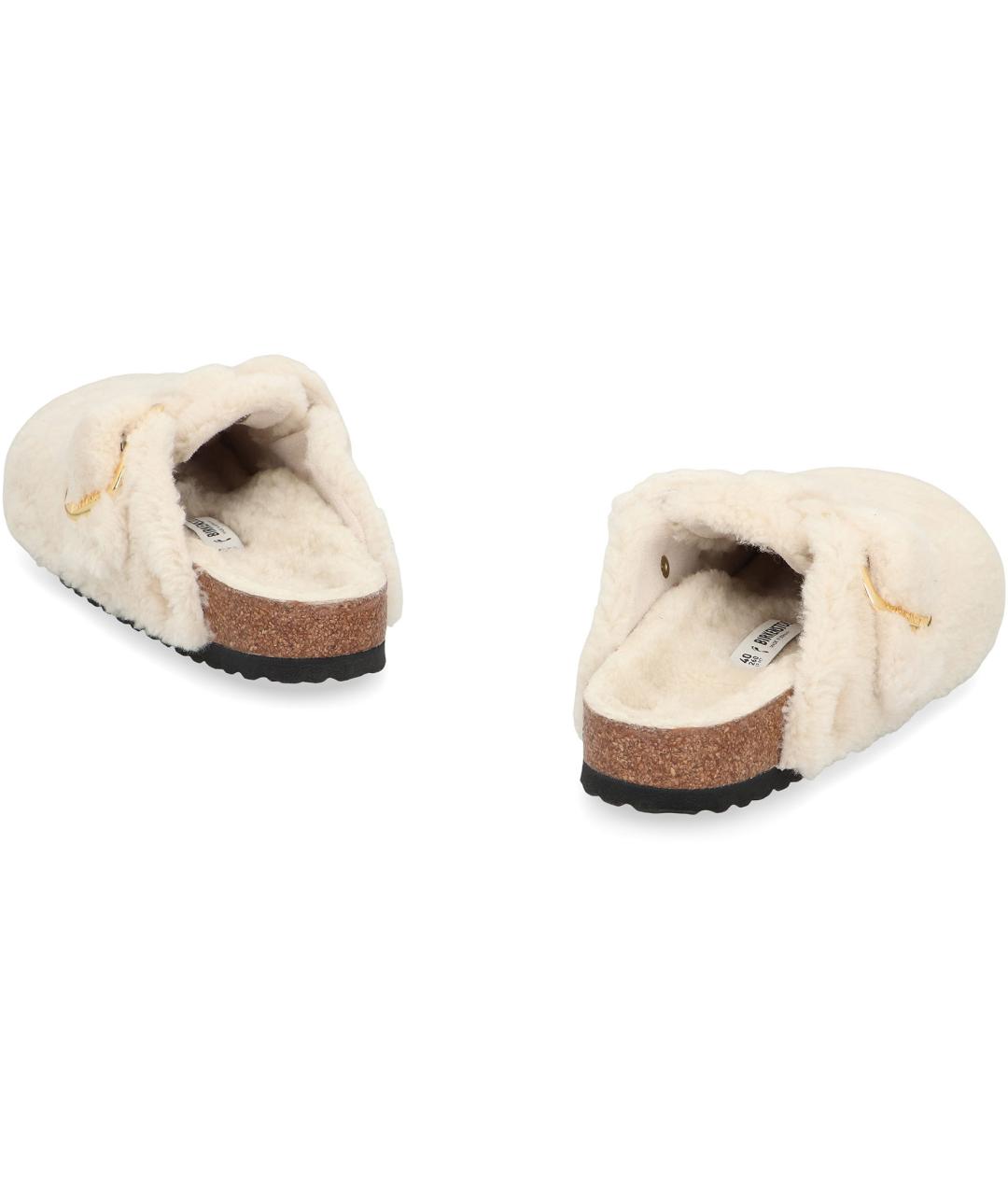 BIRKENSTOCK Бежевые мюли, фото 4