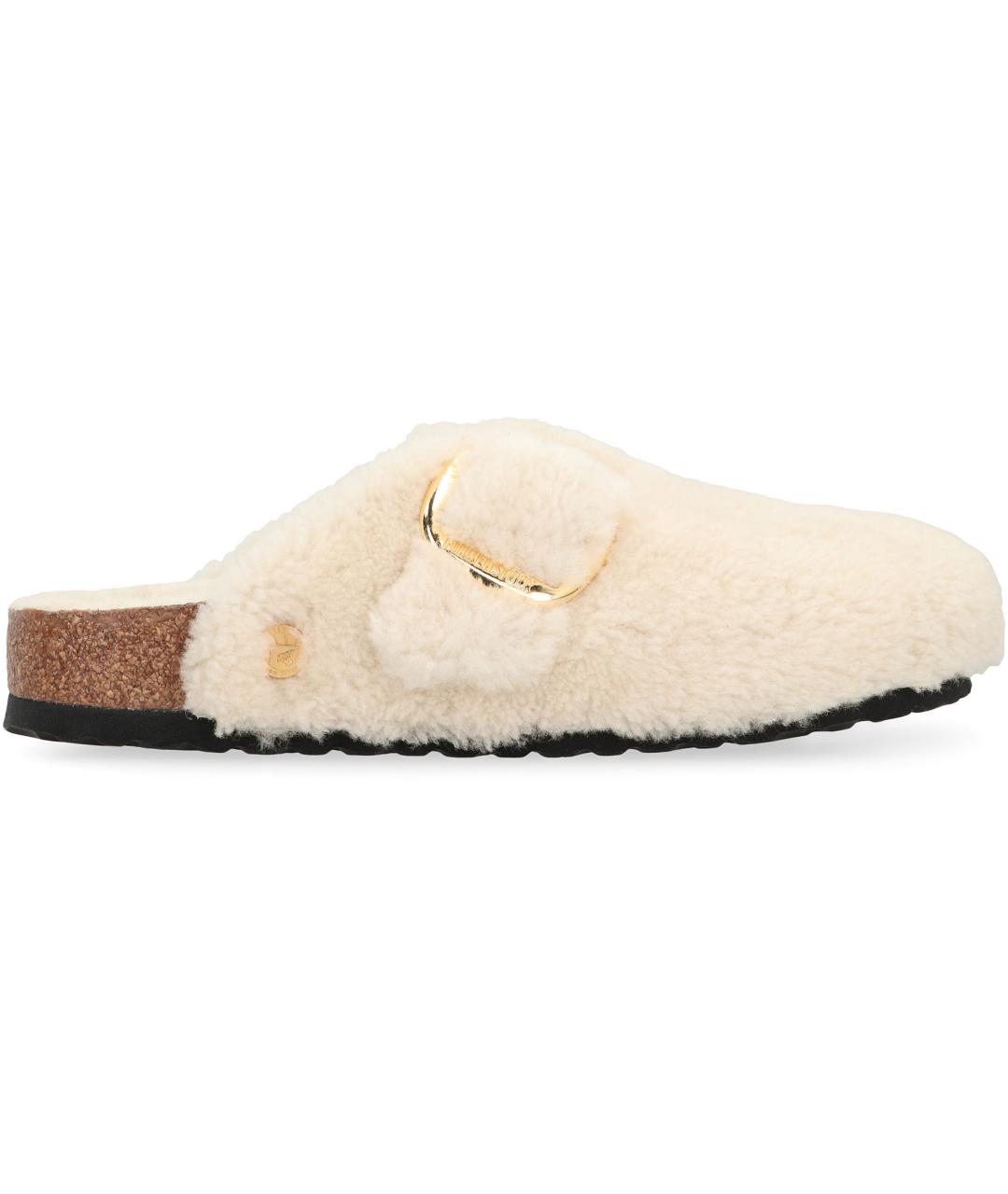 BIRKENSTOCK Бежевые мюли, фото 2