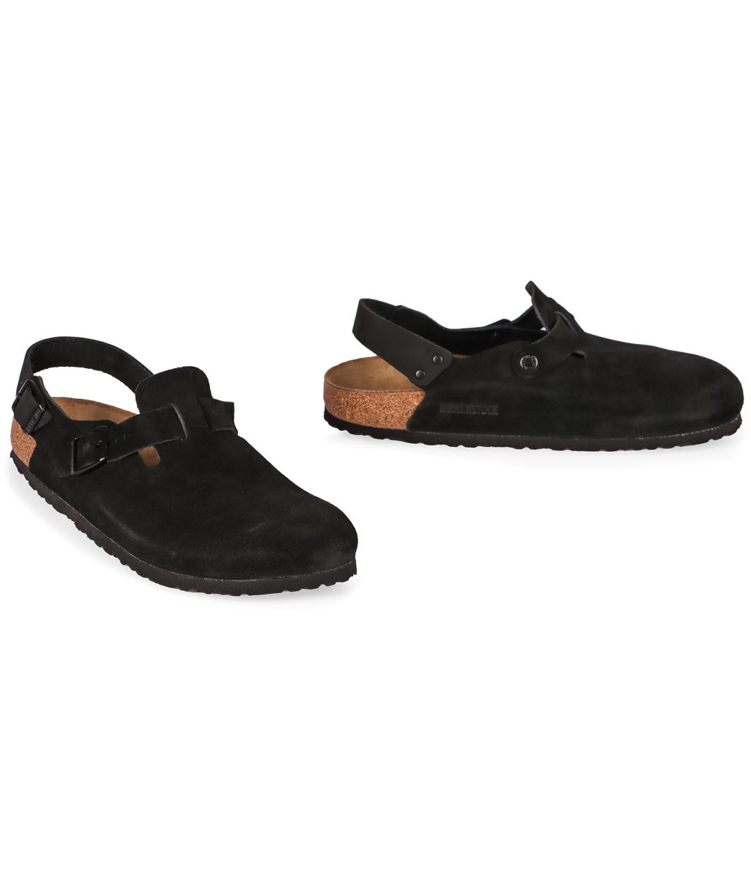 BIRKENSTOCK Черные резиновые сандалии, фото 2