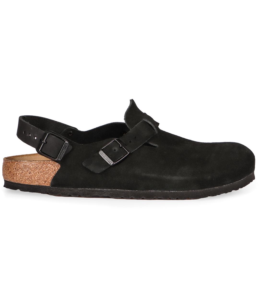 BIRKENSTOCK Черные резиновые сандалии, фото 1