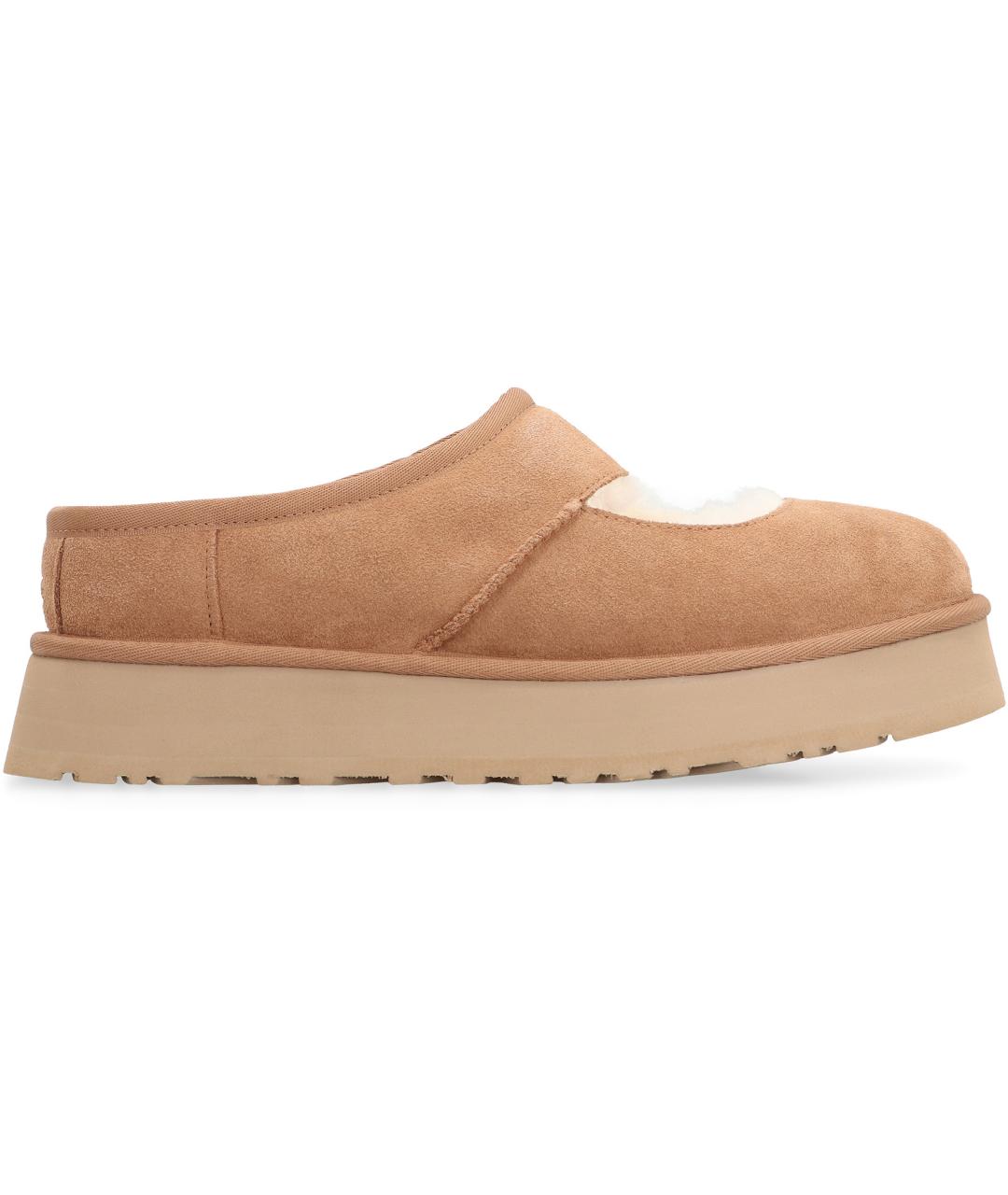 UGG Коричневые замшевые балетки, фото 2