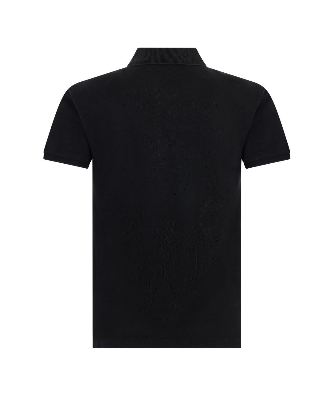 POLO RALPH LAUREN Черная хлопковая футболка, фото 2