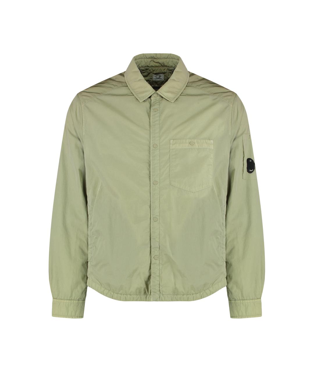 CP COMPANY Зеленая кэжуал рубашка, фото 1