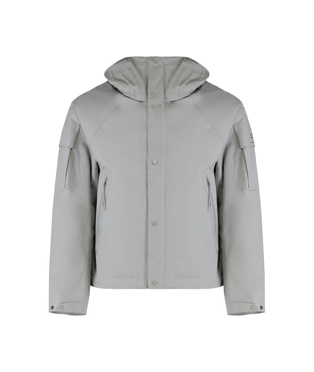 CP COMPANY Серая хлопковая куртка, фото 1