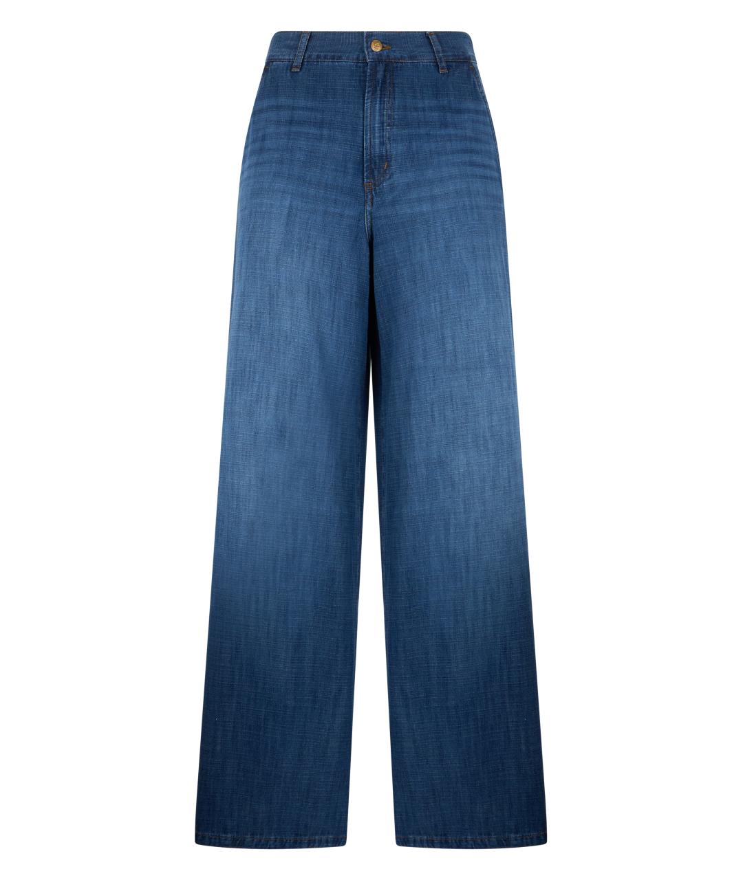 LOIS JEANS Синие хлопковые прямые джинсы, фото 1