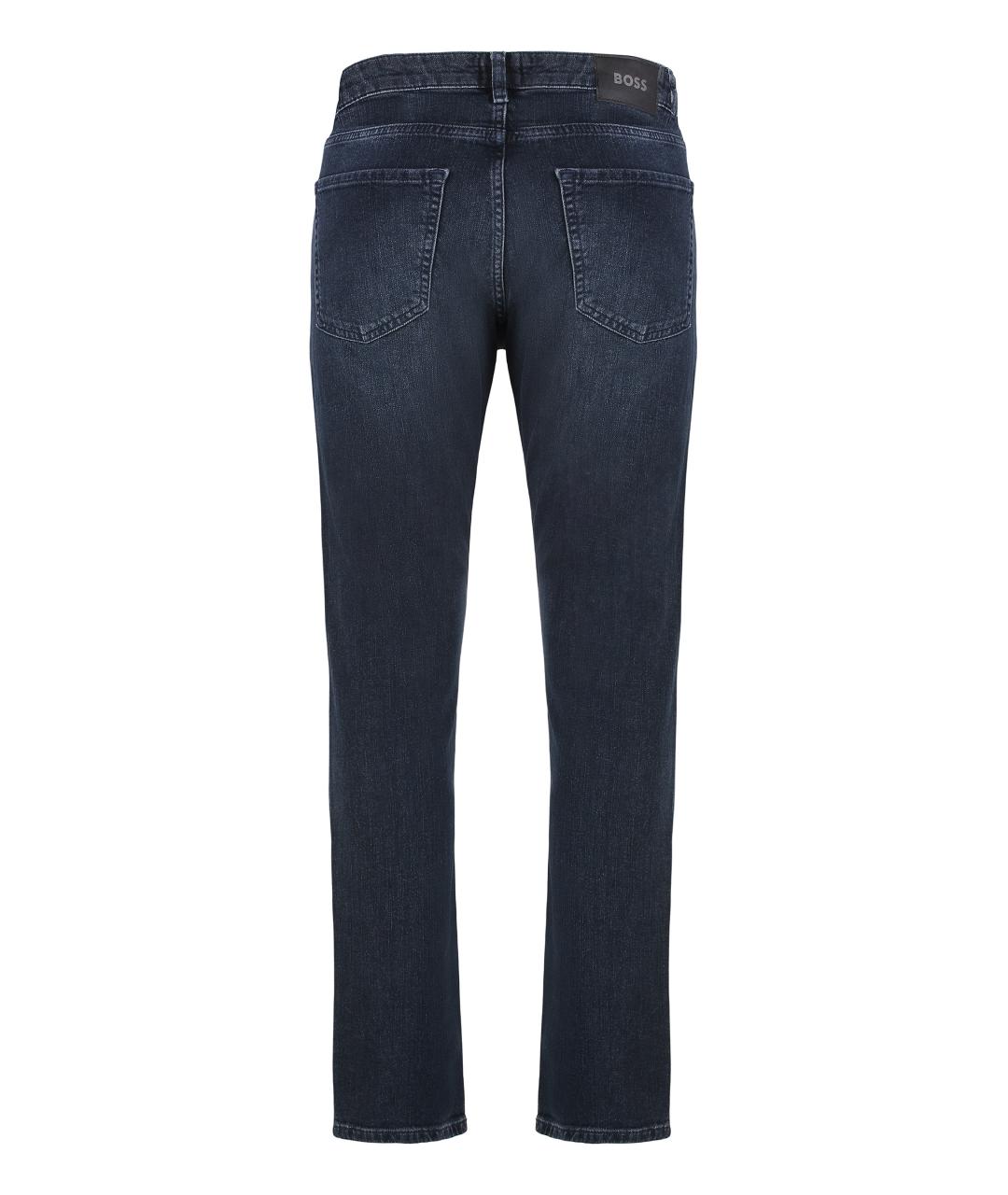 HUGO BOSS Синие хлопковые джинсы скинни, фото 2