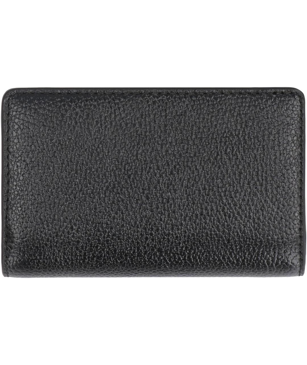 MICHAEL MICHAEL KORS Черный кожаный кошелек, фото 3