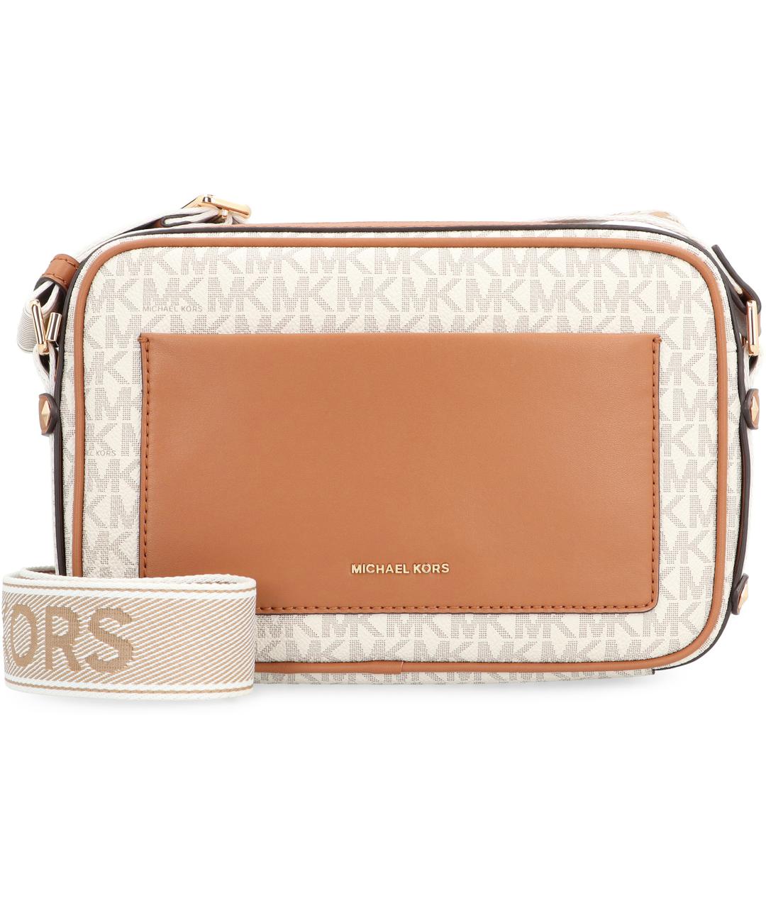 MICHAEL MICHAEL KORS Бежевая сумка через плечо, фото 1