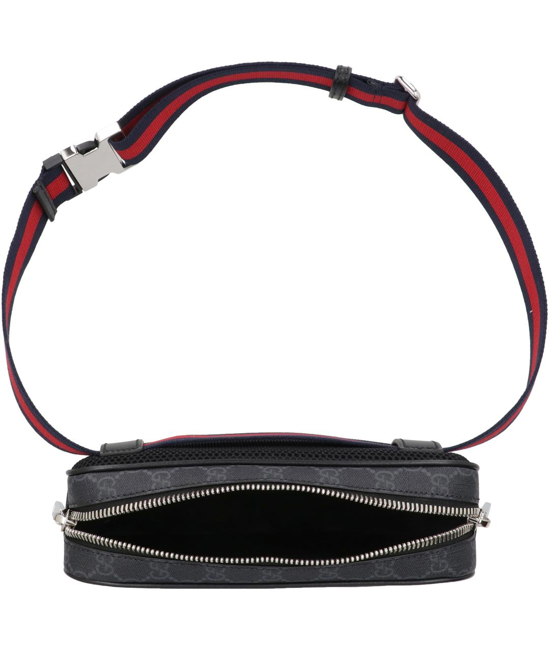 GUCCI Черная поясная сумка, фото 4
