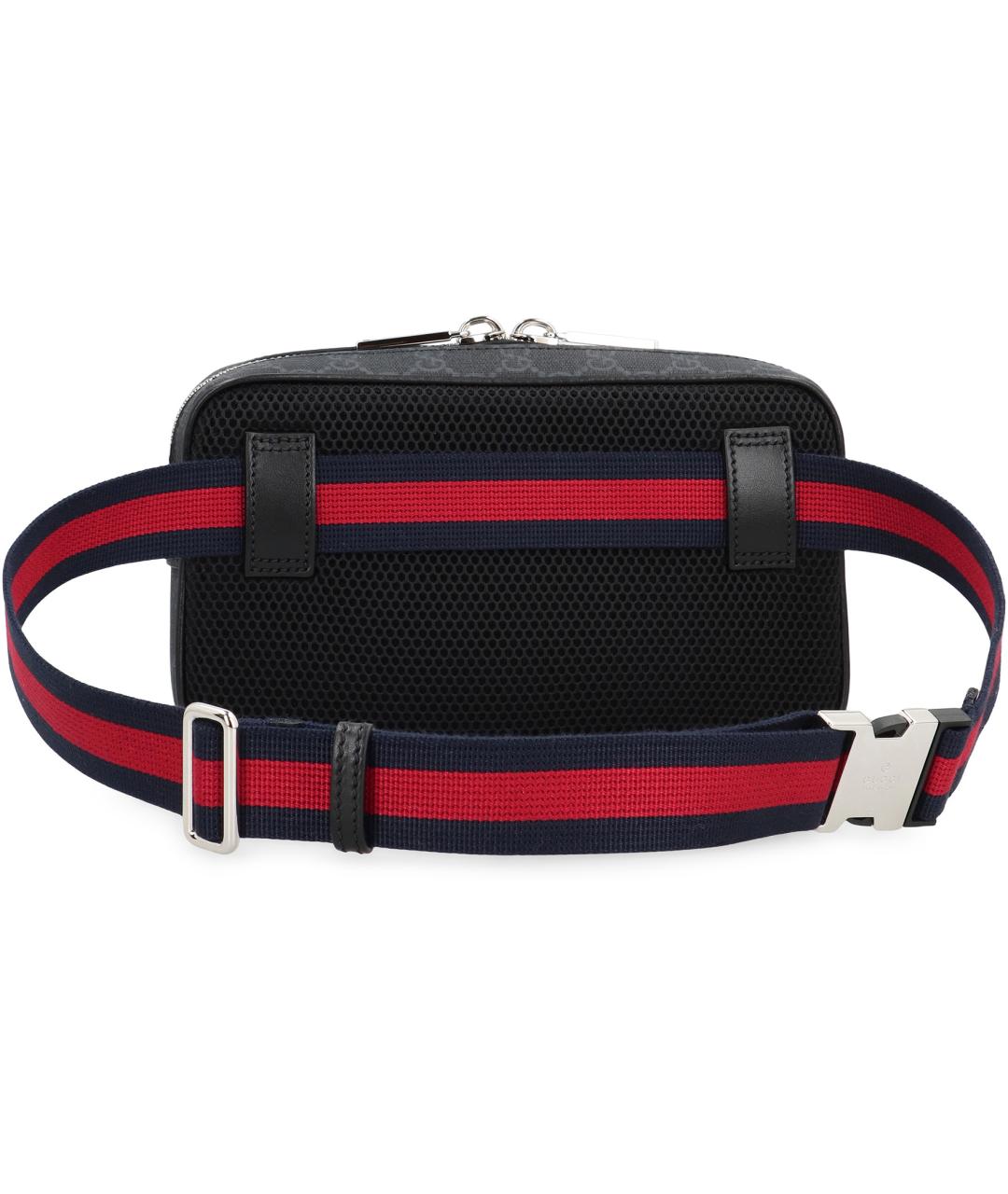 GUCCI Черная поясная сумка, фото 3