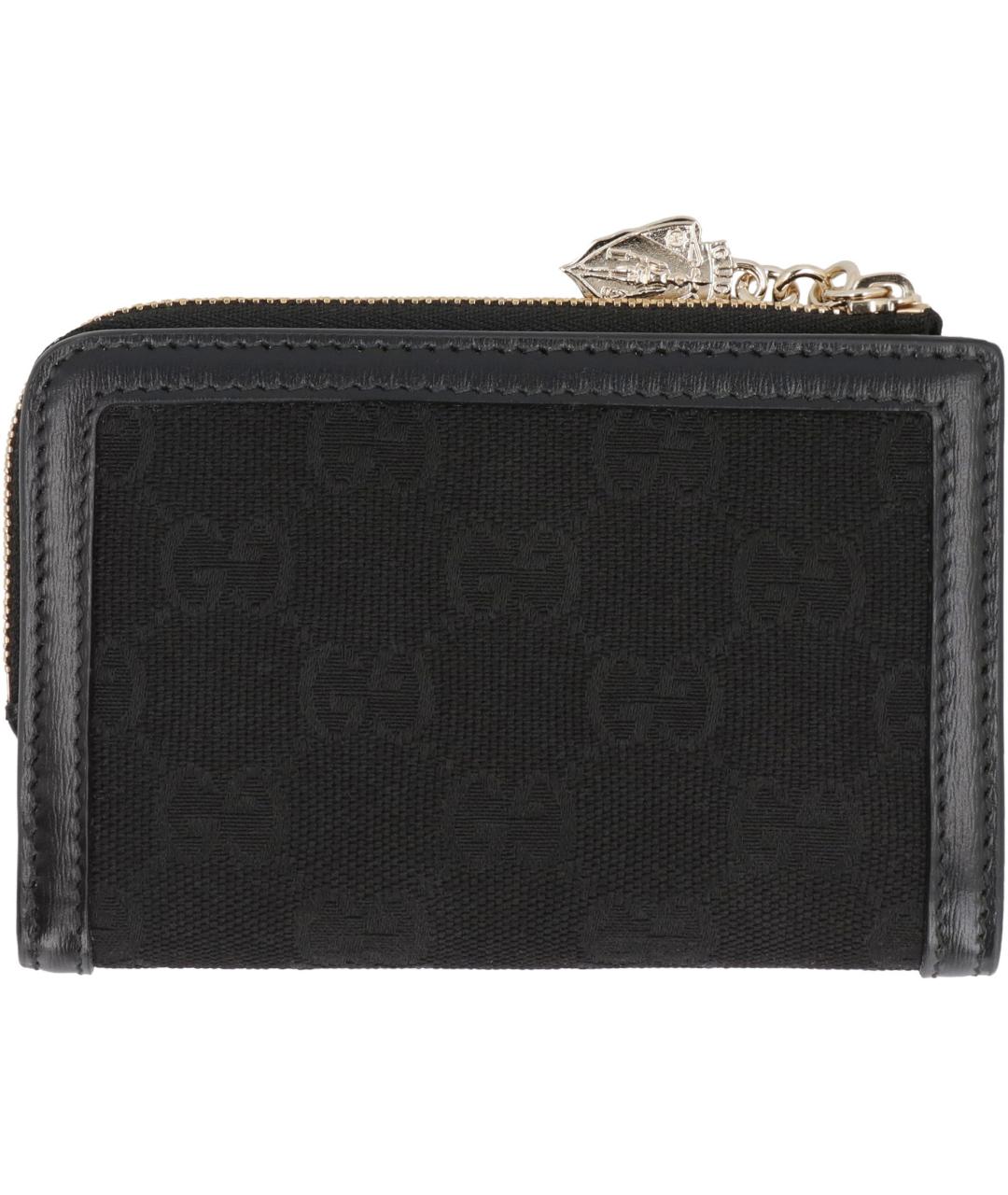 GUCCI Черный кошелек, фото 3