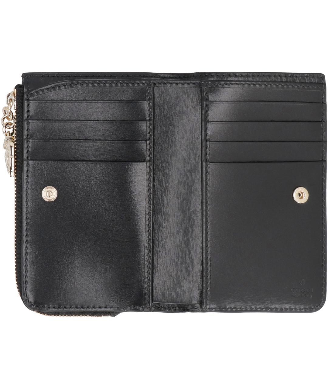 GUCCI Черный кошелек, фото 4