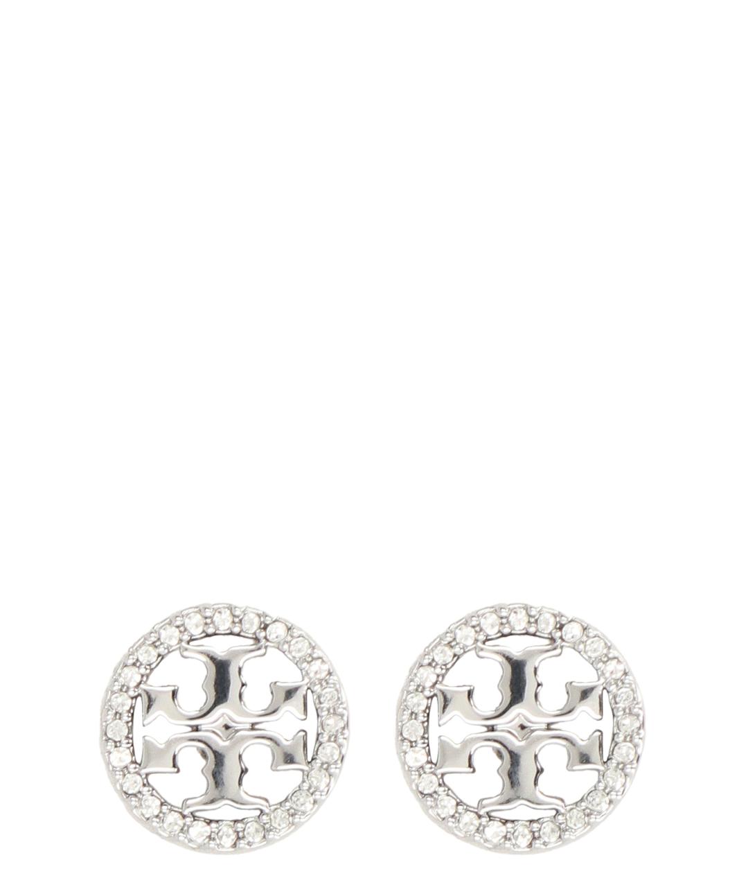 TORY BURCH Серебряные металлические серьги, фото 1