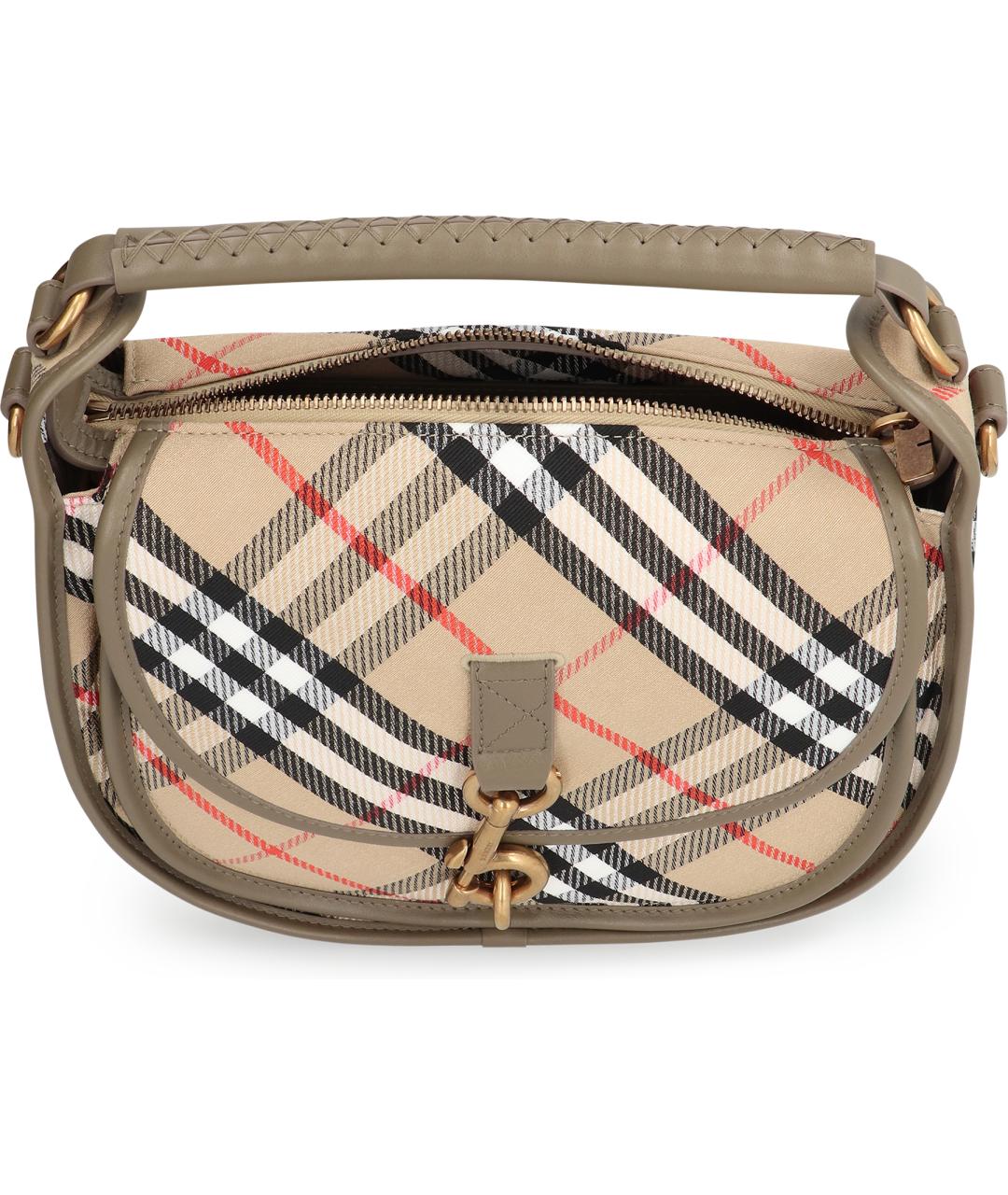 BURBERRY Бежевая сумка с короткими ручками, фото 5