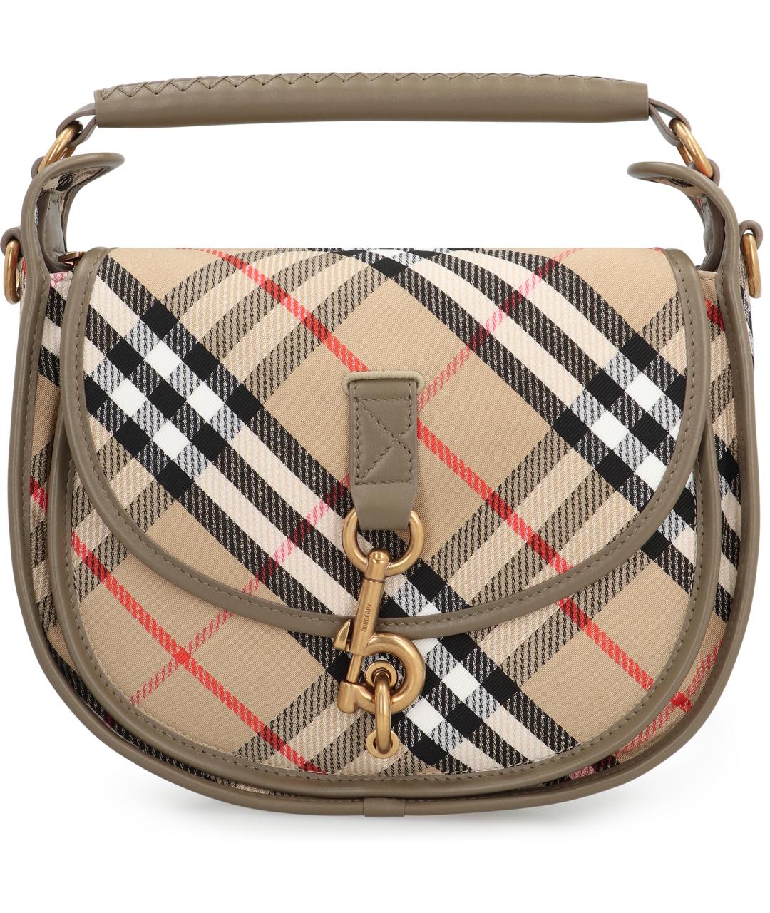 BURBERRY Бежевая сумка с короткими ручками, фото 1