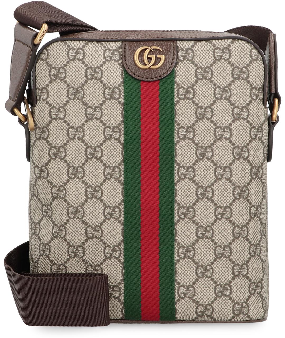 GUCCI Бежевая сумка на плечо из искусственной кожи, фото 1