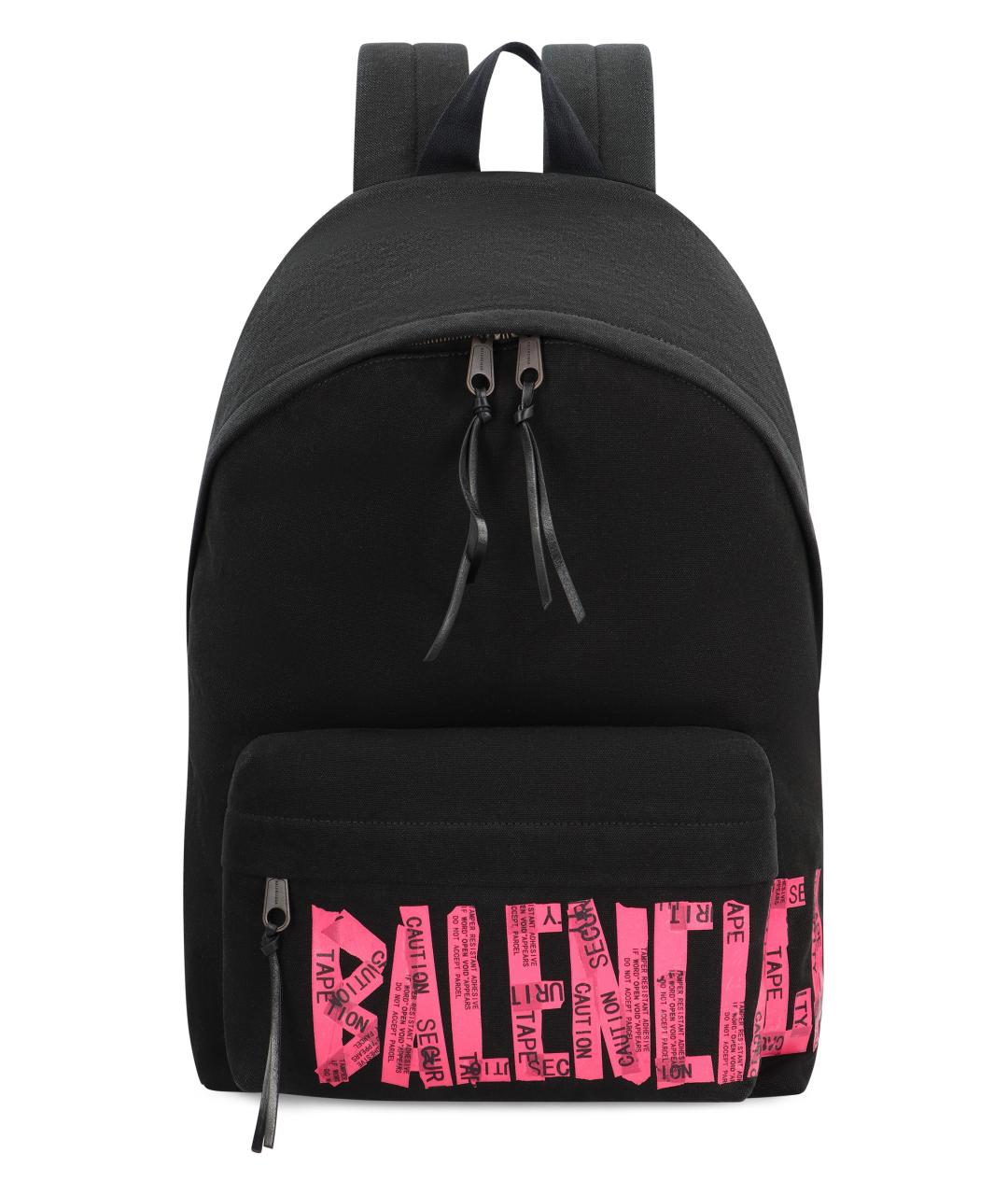 BALENCIAGA Черный синтетический рюкзак, фото 2