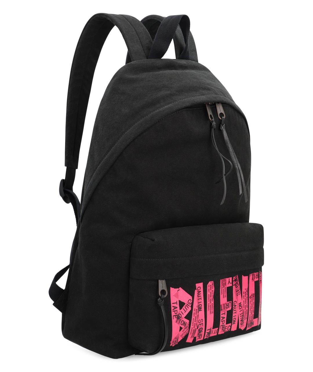 BALENCIAGA Черный синтетический рюкзак, фото 3