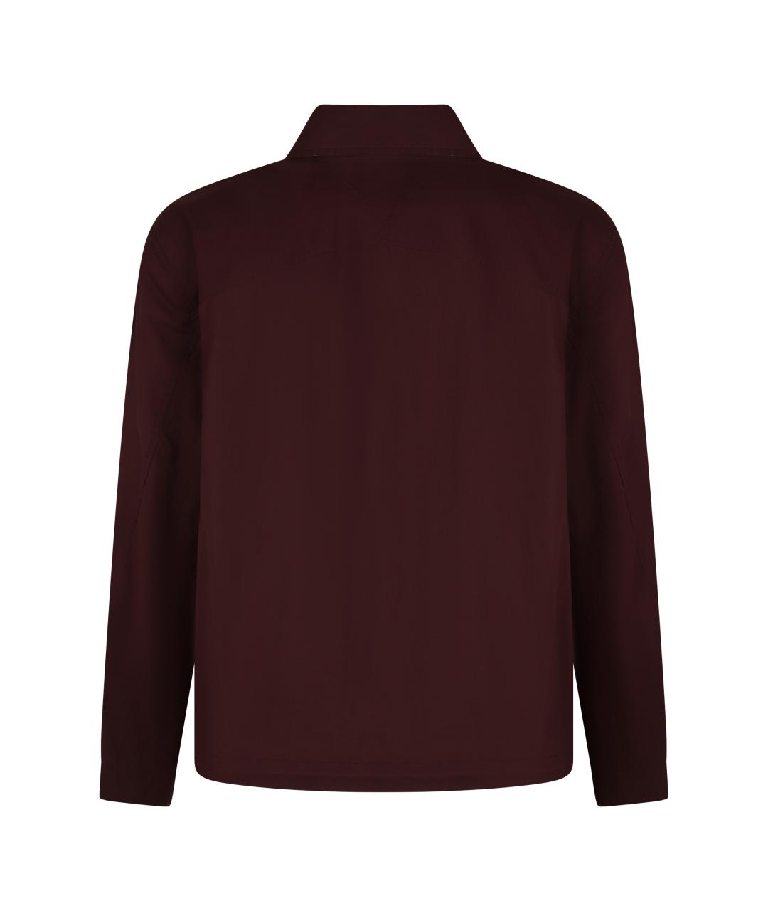 BOTTEGA VENETA Коричневая хлопковая куртка, фото 2