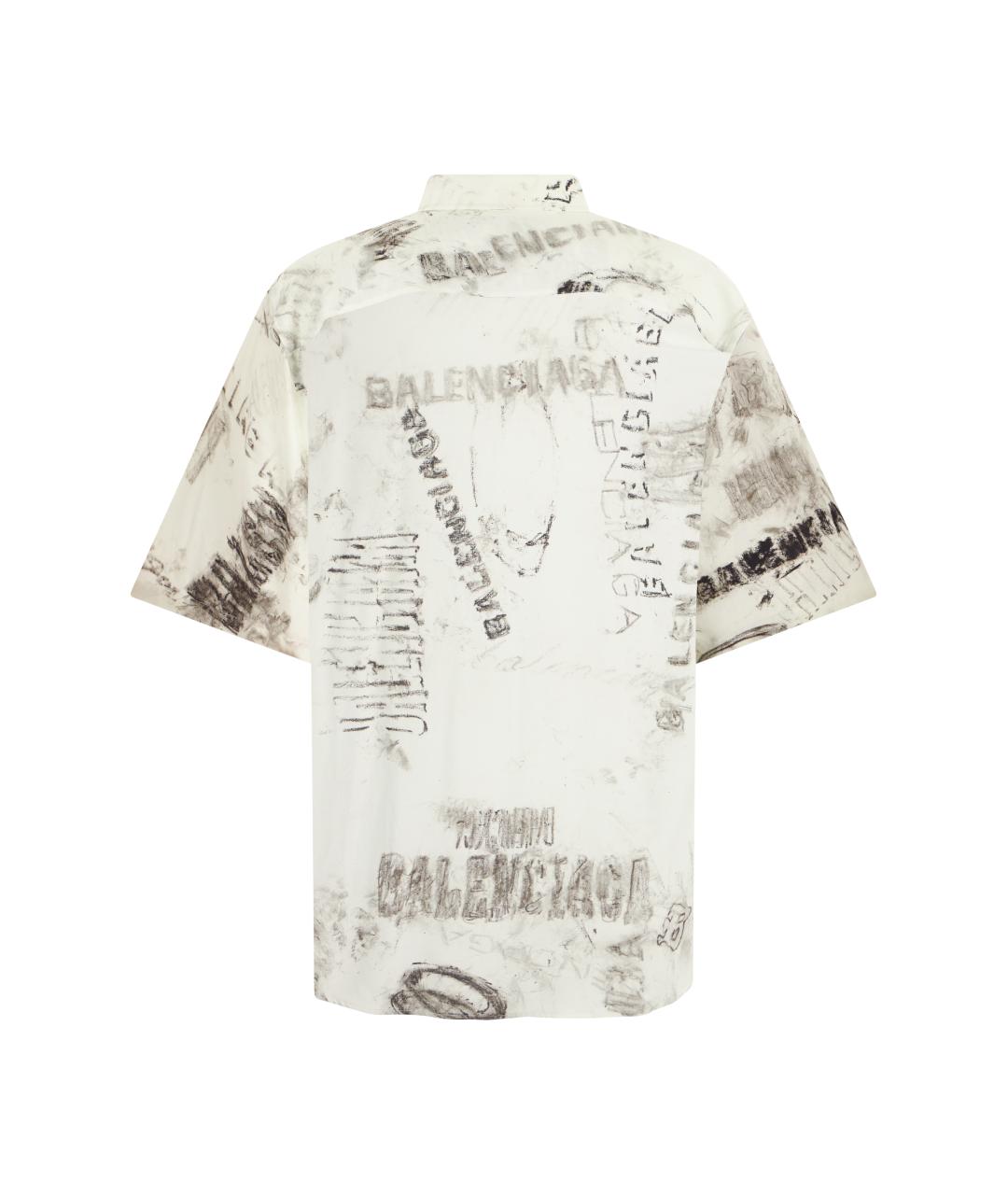 BALENCIAGA Бежевая кэжуал рубашка, фото 2