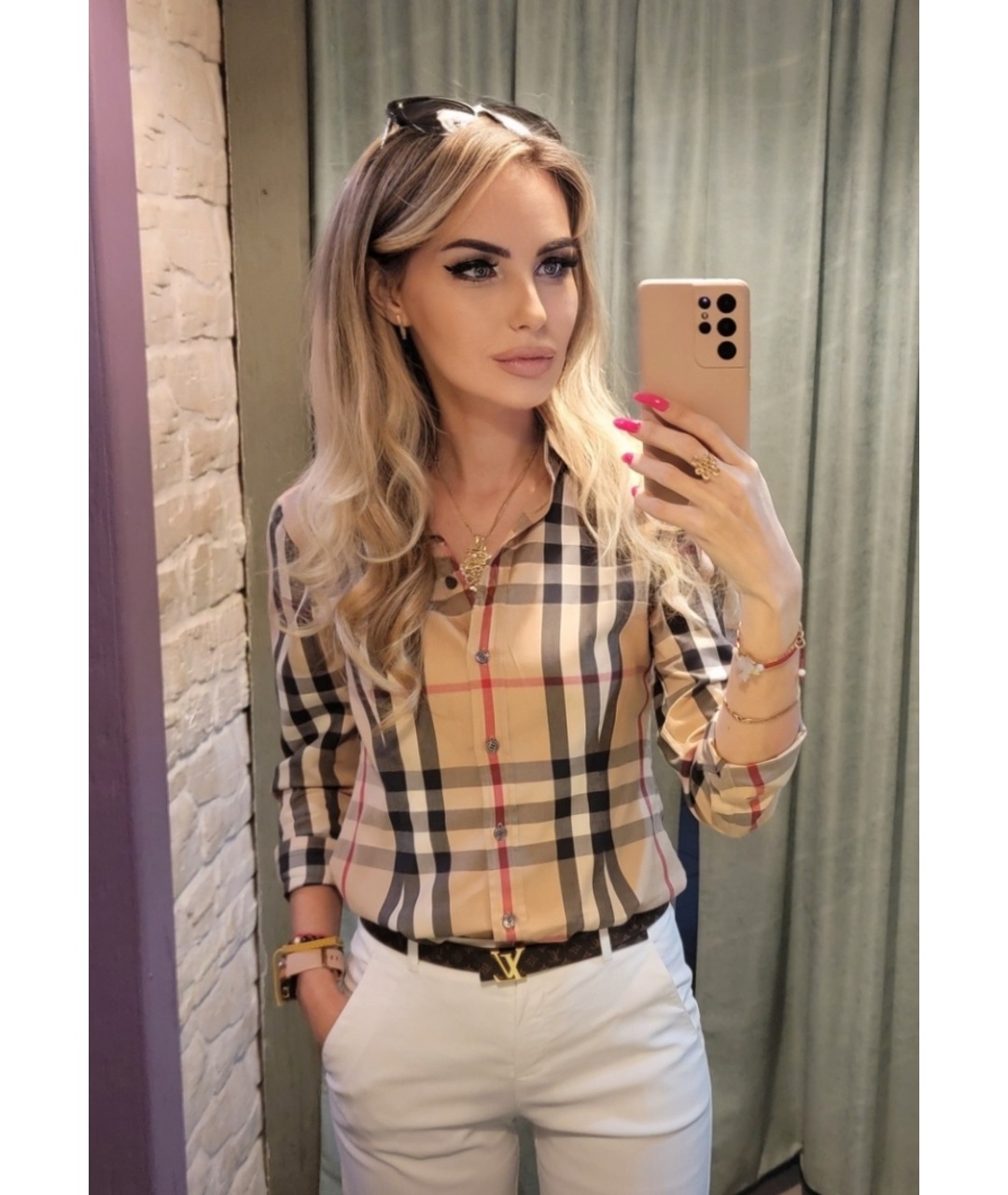 Camisa burberry cheap dama