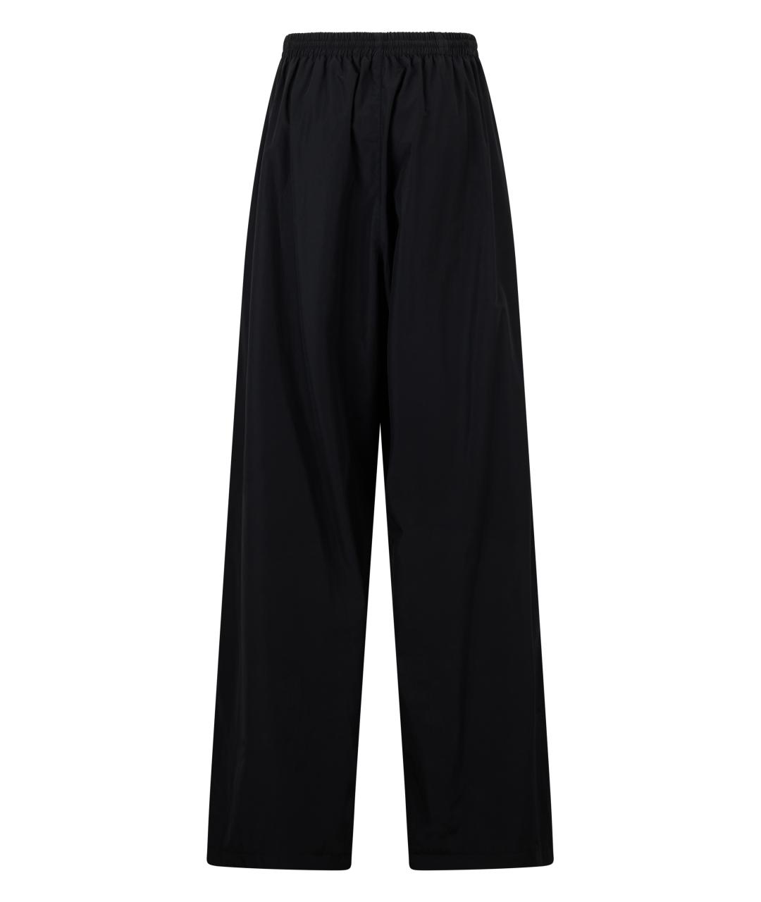 BALENCIAGA Черные хлопковые повседневные брюки, фото 2