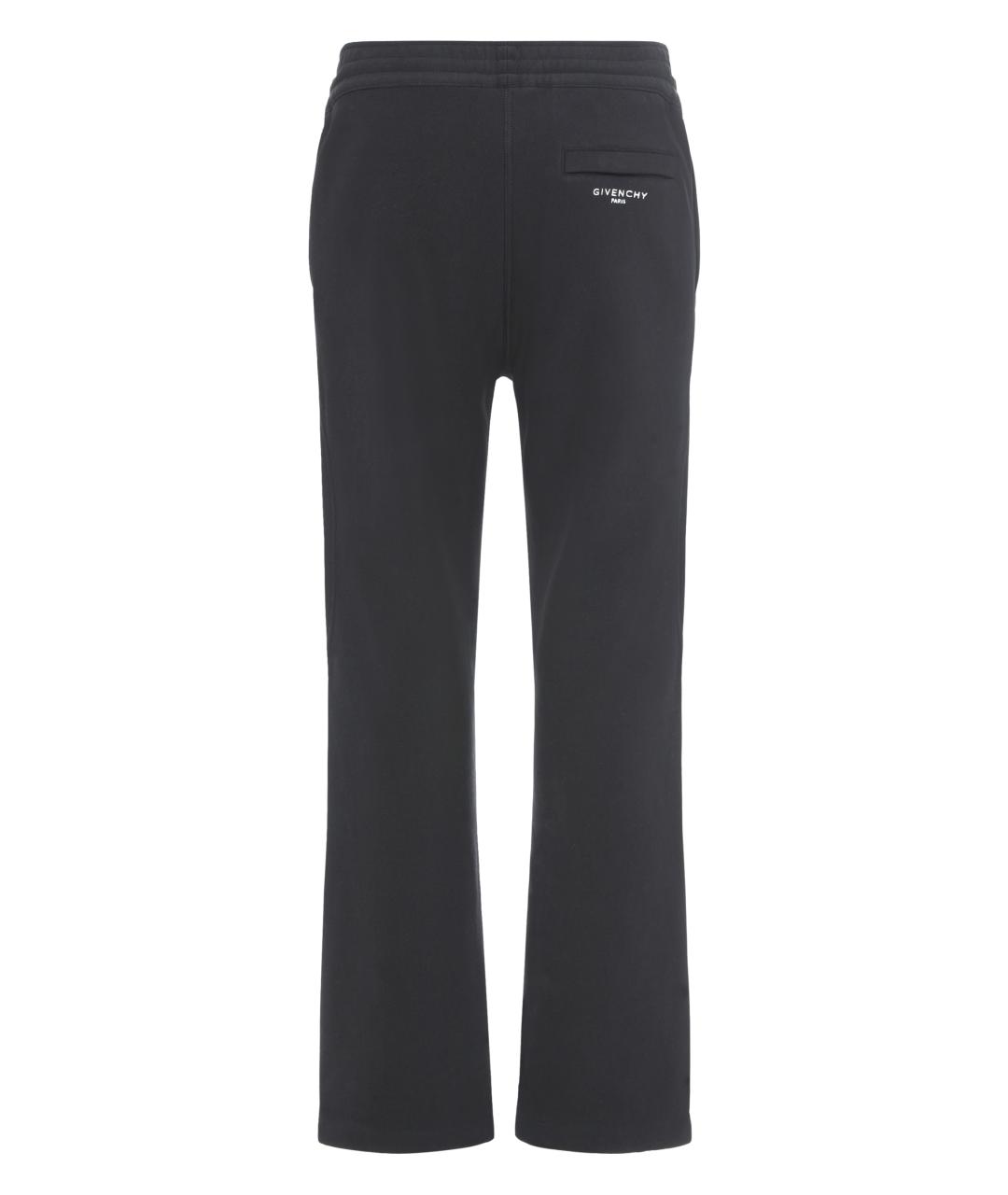 GIVENCHY Черные хлопковые повседневные брюки, фото 2