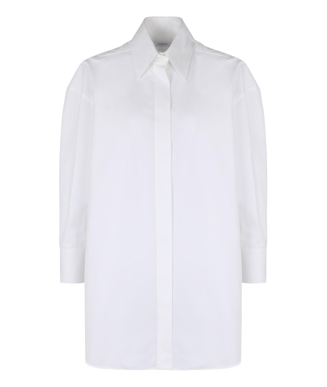 GIVENCHY Белая хлопковая рубашка, фото 1