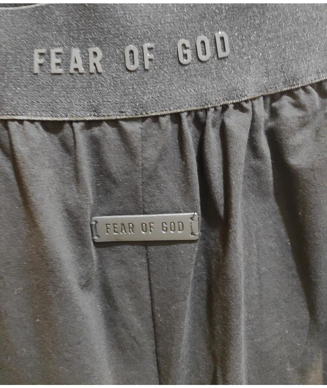 FEAR OF GOD ESSENTIALS Черные шорты, фото 3