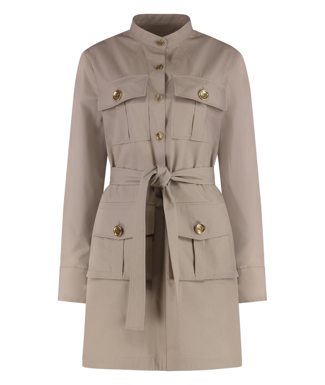 GIVENCHY Бежевое хлопковое платье, фото 1
