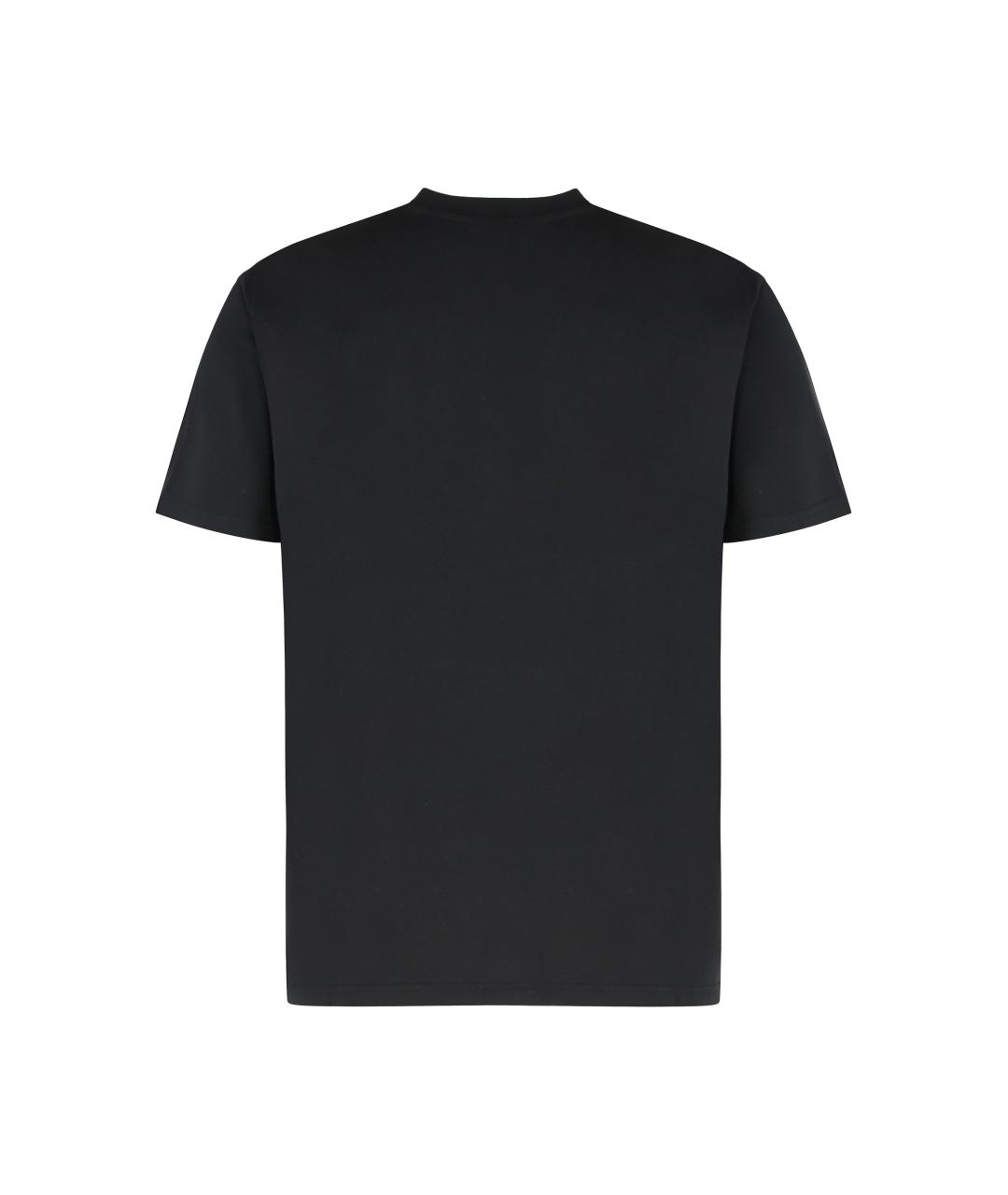 GIVENCHY Черная хлопковая футболка, фото 2