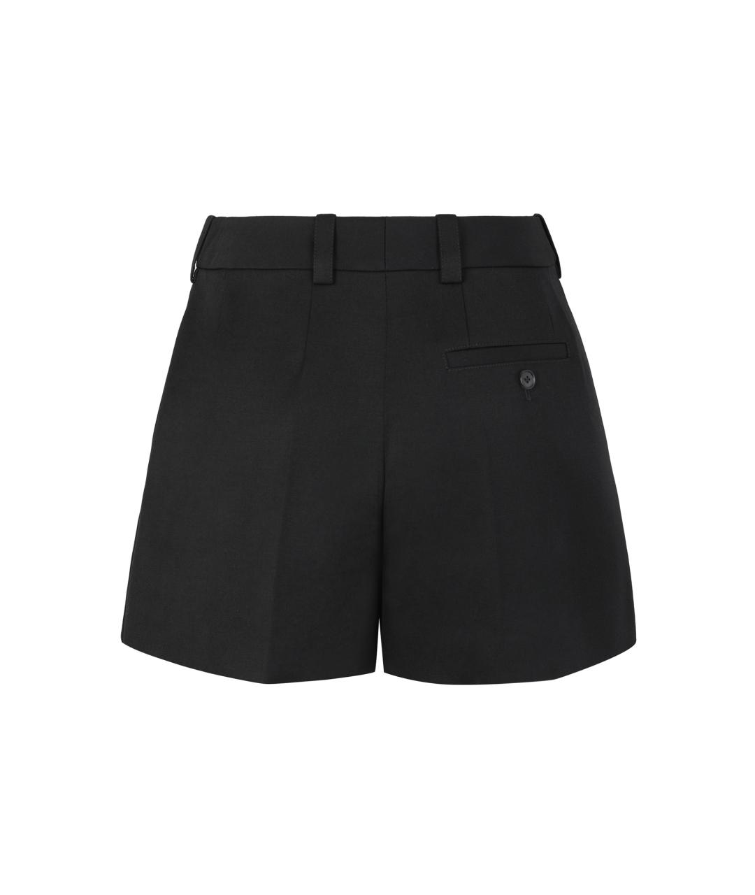 GIVENCHY Черные шерстяные шорты, фото 2