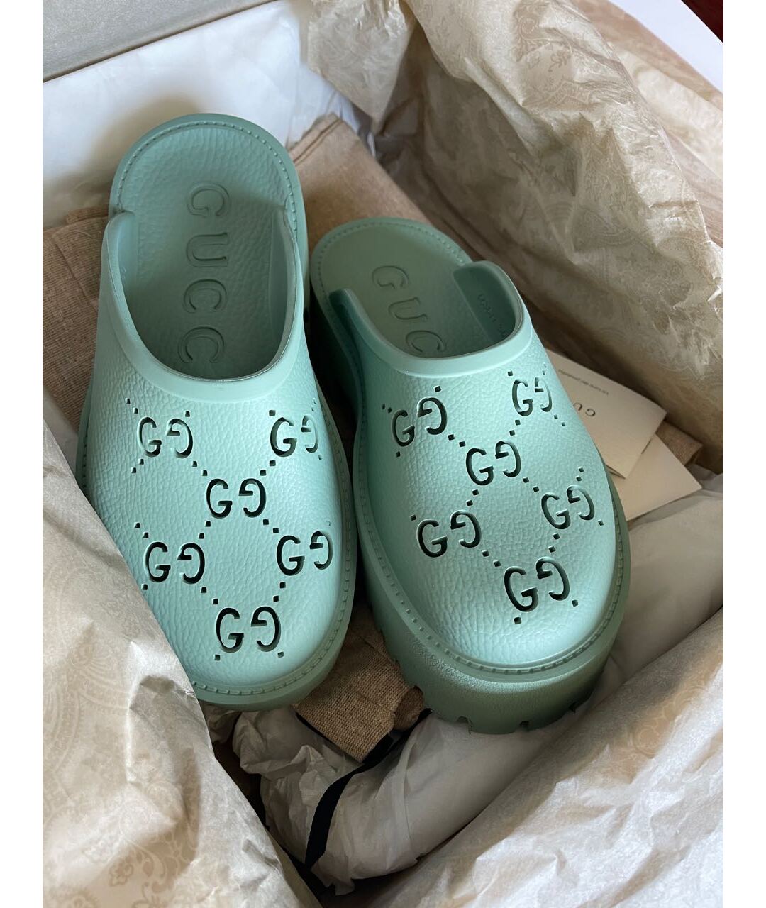 Gucci crocs deals shoes