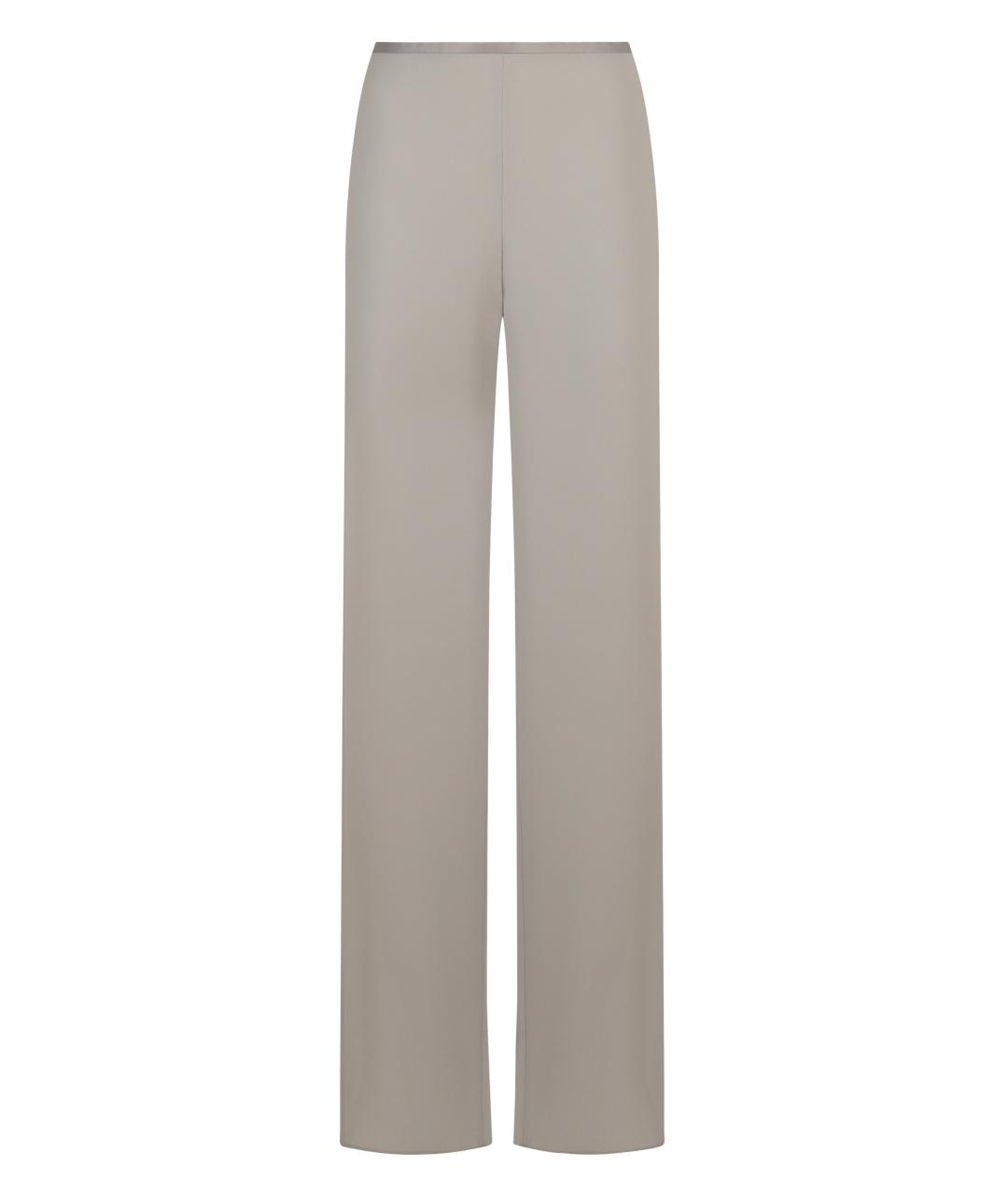 EMPORIO ARMANI Полиэстеровые прямые брюки, фото 1
