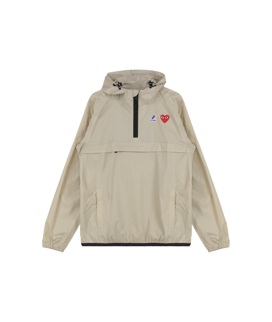 COMME DES GARÇONS SHIRT Хаки полиамидовый тренч / плащ, фото 1
