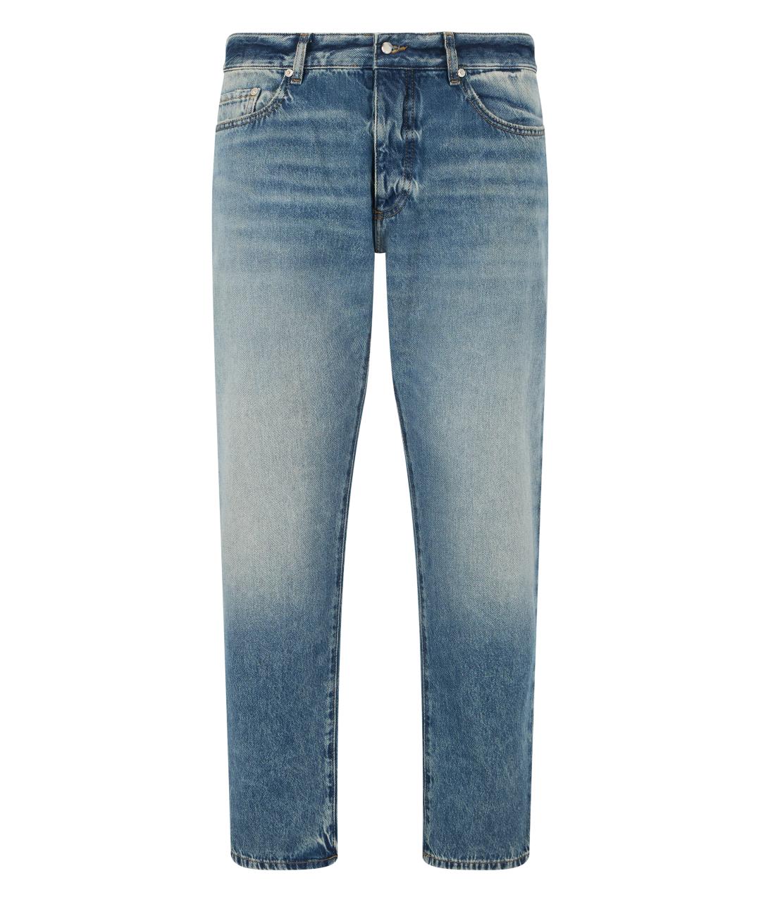 ICON DENIM Синие хлопковые джинсы скинни, фото 1