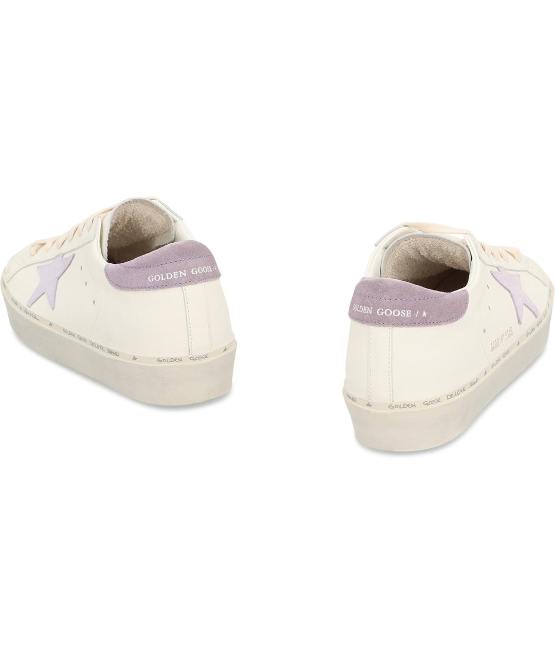 GOLDEN GOOSE Белые кожаные кеды, фото 4