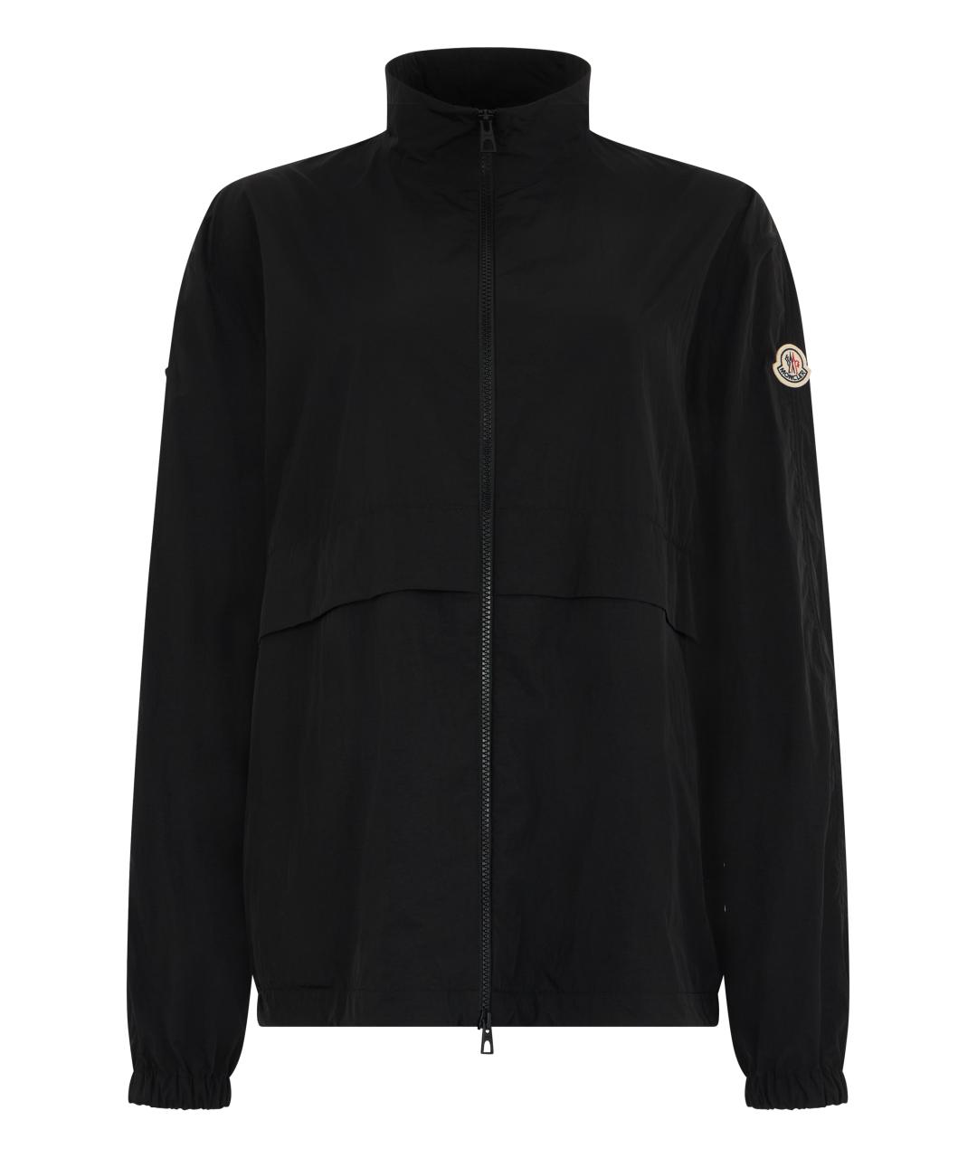 MONCLER Черная полиамидовая куртка, фото 1