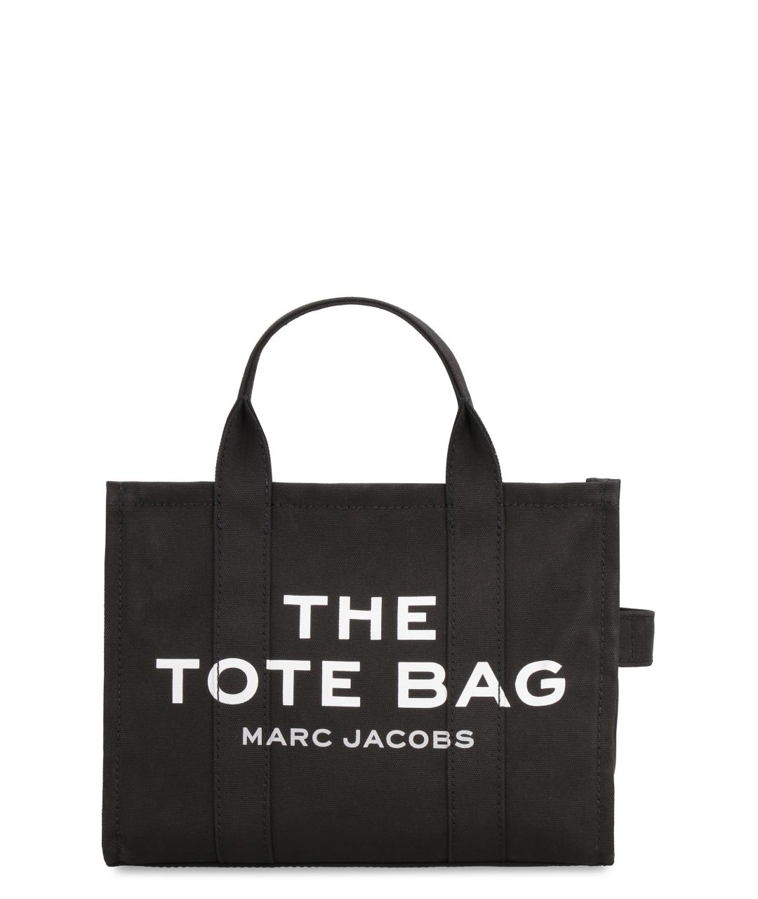 MARC JACOBS Черная хлопковая сумка тоут, фото 1