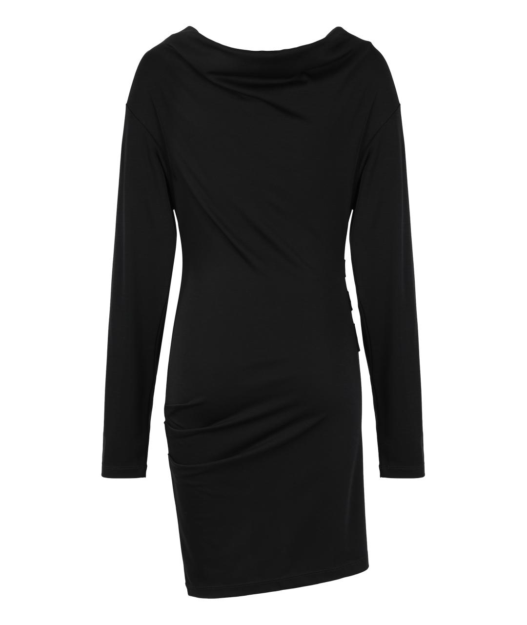 MAX MARA Черное шерстяное платье, фото 2