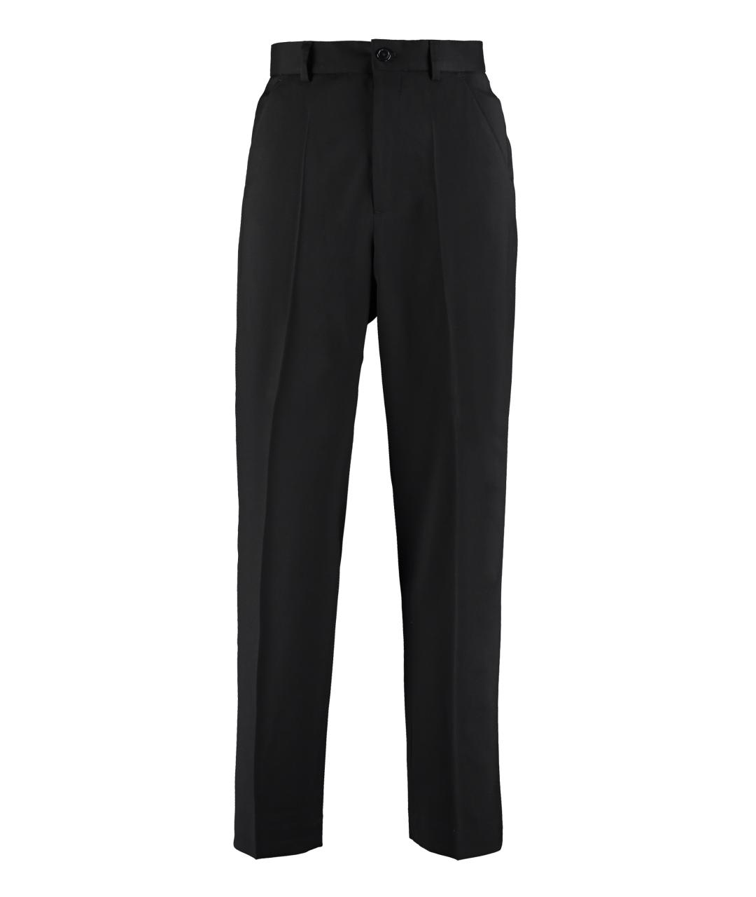 OUR LEGACY Черные шерстяные брюки чинос, фото 1