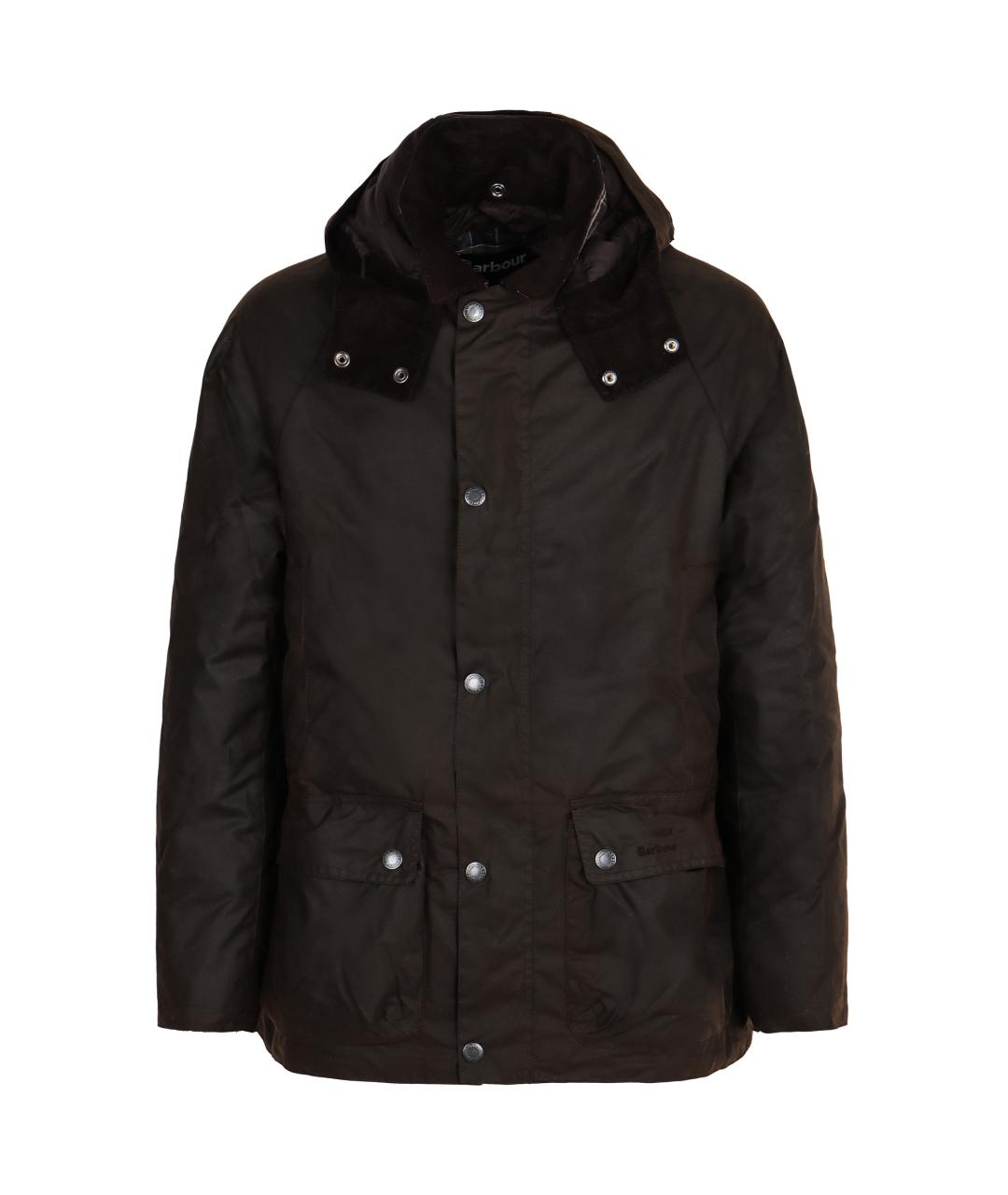 BARBOUR Коричневая хлопковая куртка, фото 1