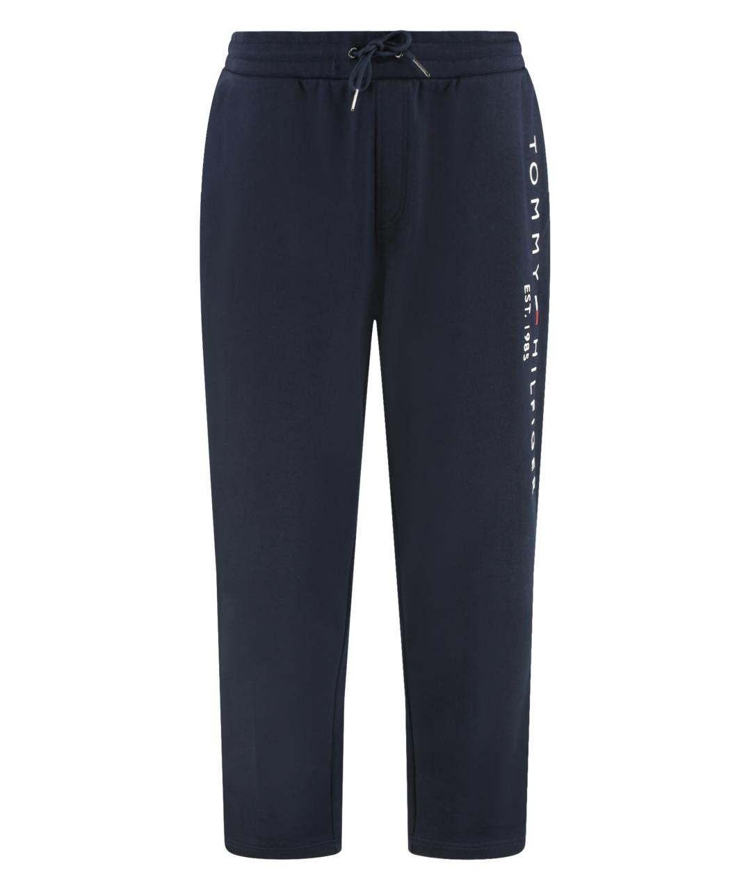 TOMMY HILFIGER Синие хлопковые повседневные брюки, фото 1