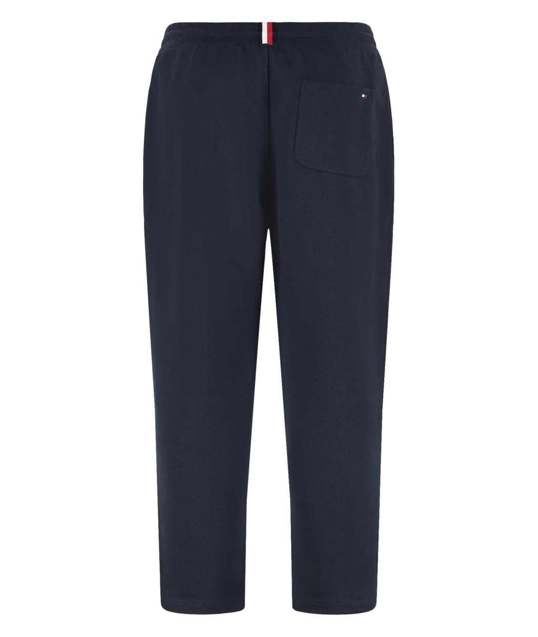 TOMMY HILFIGER Синие хлопковые повседневные брюки, фото 2