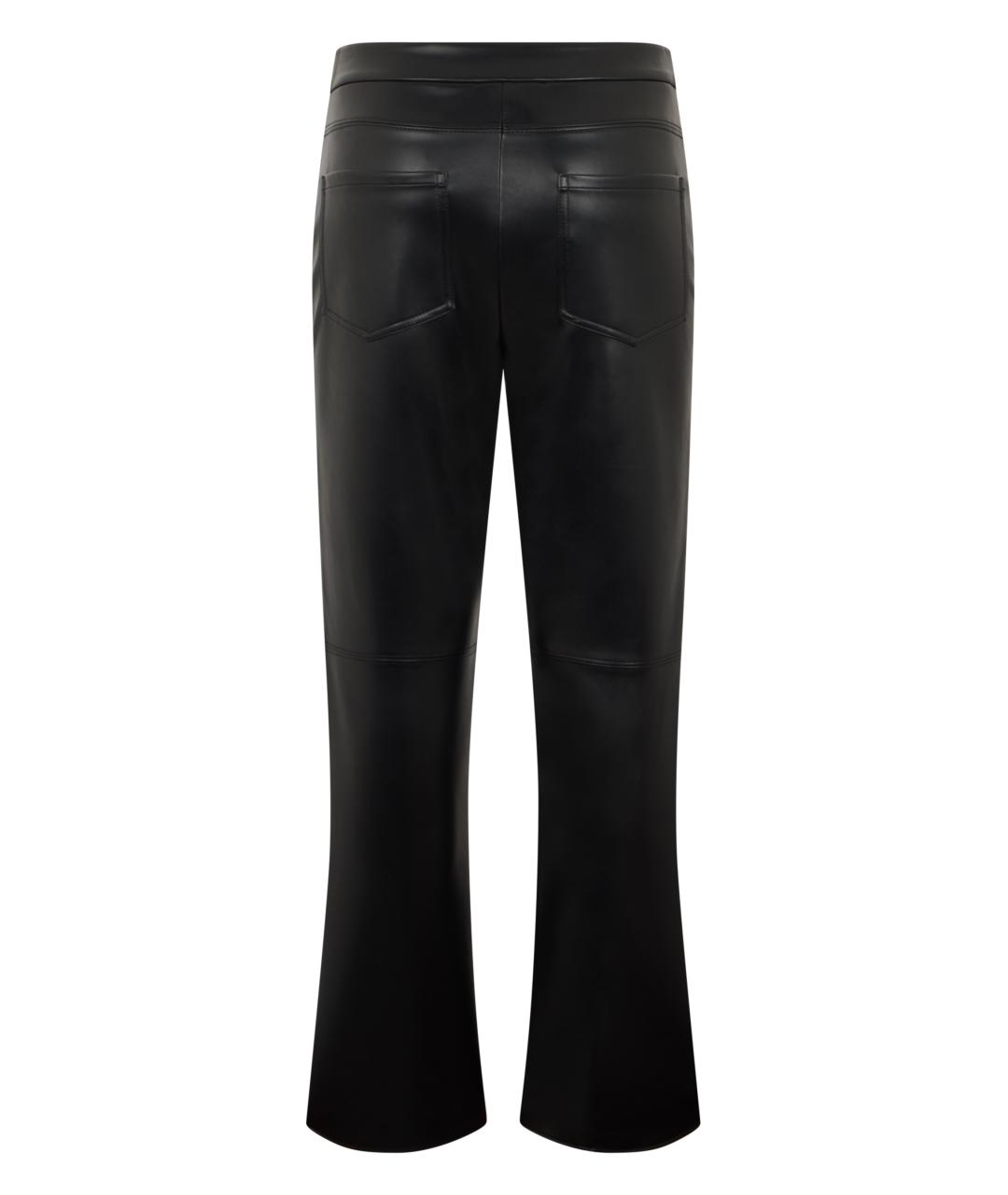 'S MAX MARA Черные полиэстеровые брюки узкие, фото 2