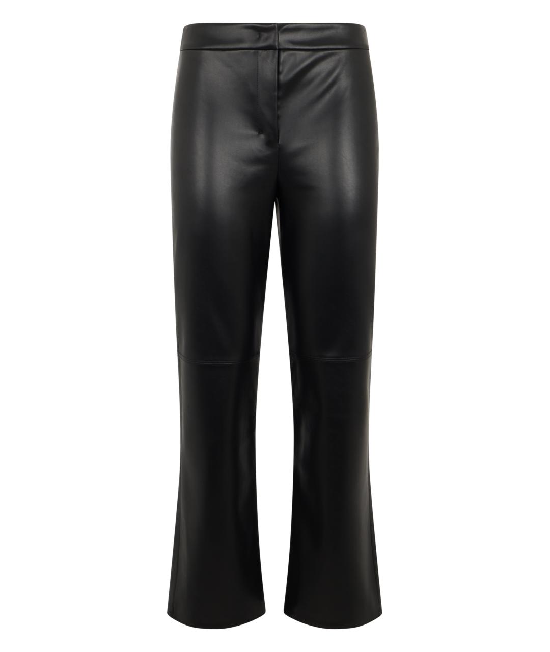 'S MAX MARA Черные полиэстеровые брюки узкие, фото 1