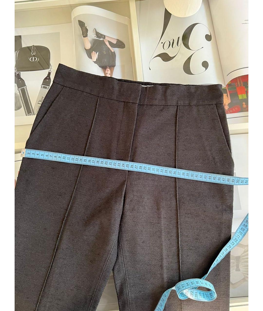 CHRISTIAN DIOR Черные капри, фото 5