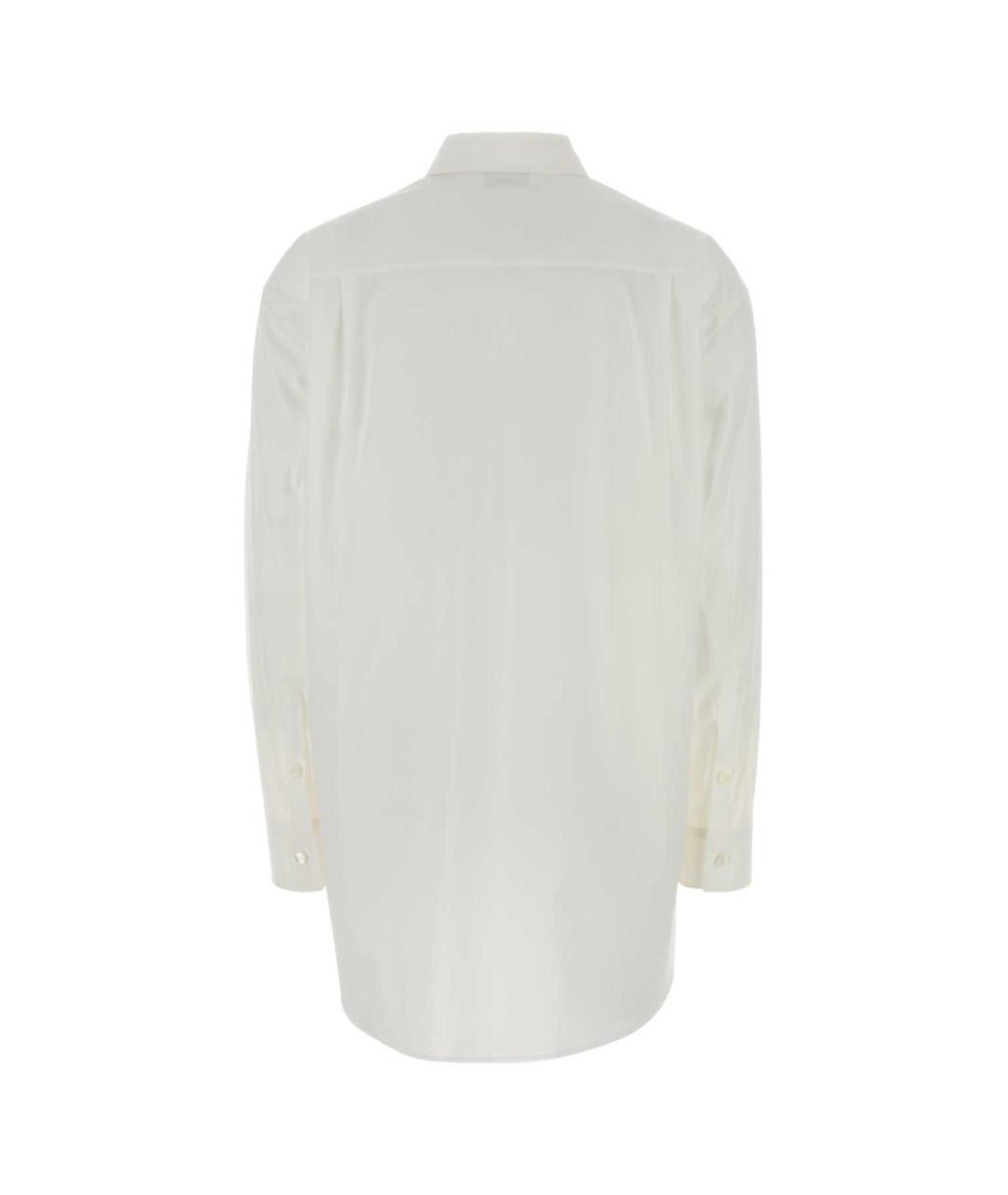 JIL SANDER Белая хлопковая рубашка, фото 2