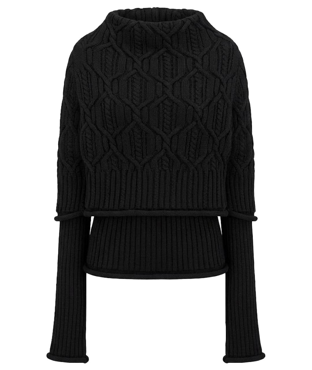CHRISTIAN DIOR Черный джемпер / свитер, фото 1